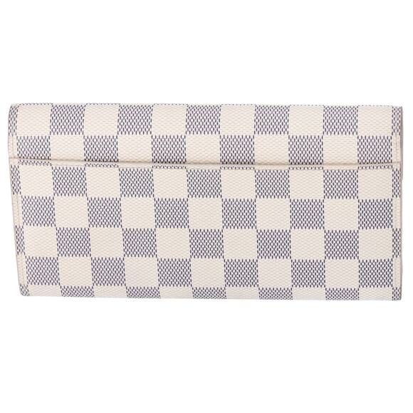 Louis Vuitton Sarah Long Wallet N63208 Azur Damier Canvas - Picture 2 of 6